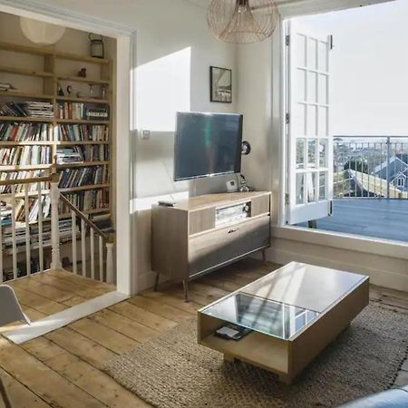 Falmouth Townhouse With Panoramic Sea View Terrace المظهر الخارجي الصورة